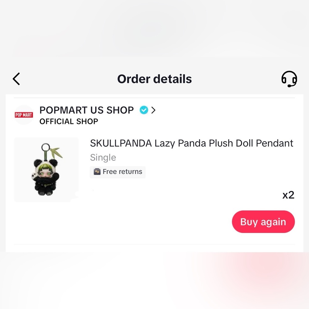 SKULLPANDA-LAZY PANDA - Picture 5 of 5